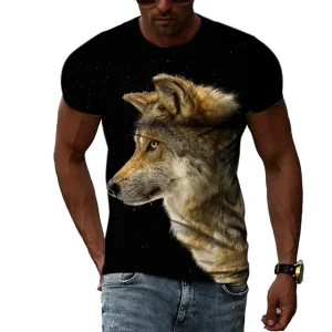 T-shirt Indien Le Loup Iroquois