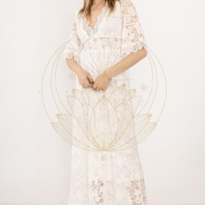 Robe Longue Dentelle Boheme Chic