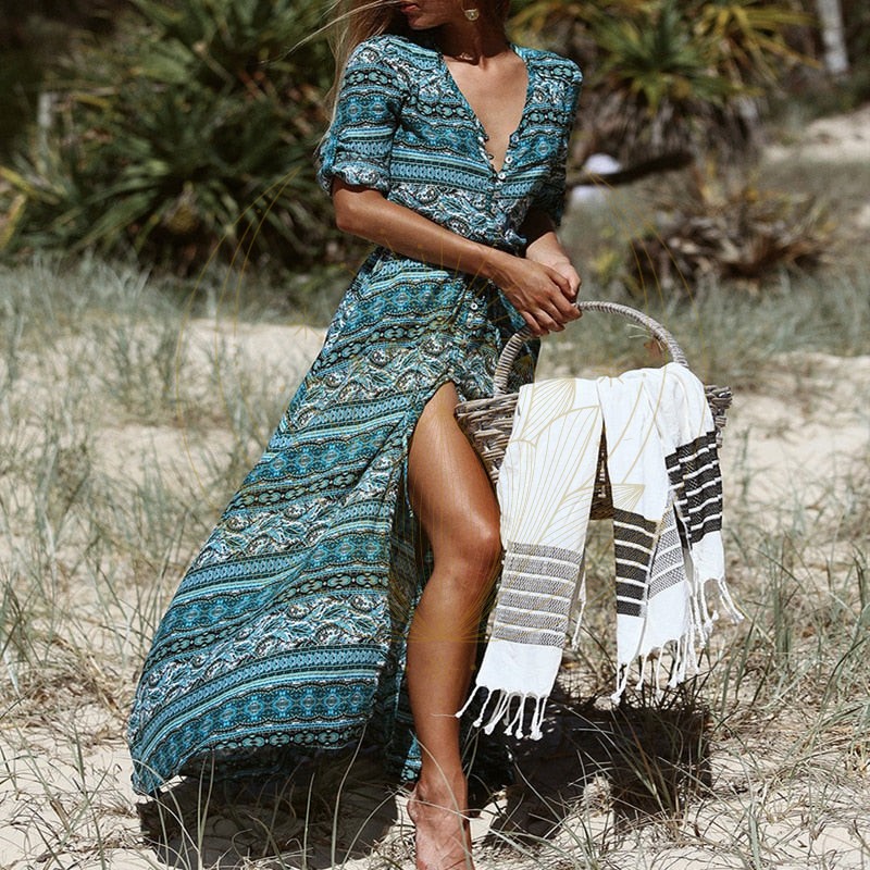 Robe Baptême Bohème Champêtre – Image 5