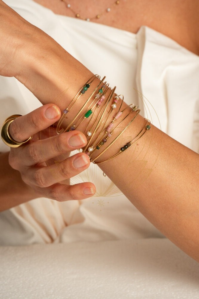 Bracelet Bohème Jonc Semainier