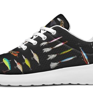 Pêche Aux Leurres, Pêche À La Mouche, Leurre Souple, Baskets Basses Cadeau Pêcheur - CHPEBR001