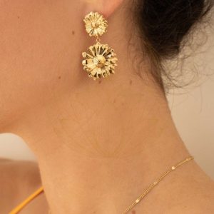 Boucles d&rsquo;Oreilles Marguerite