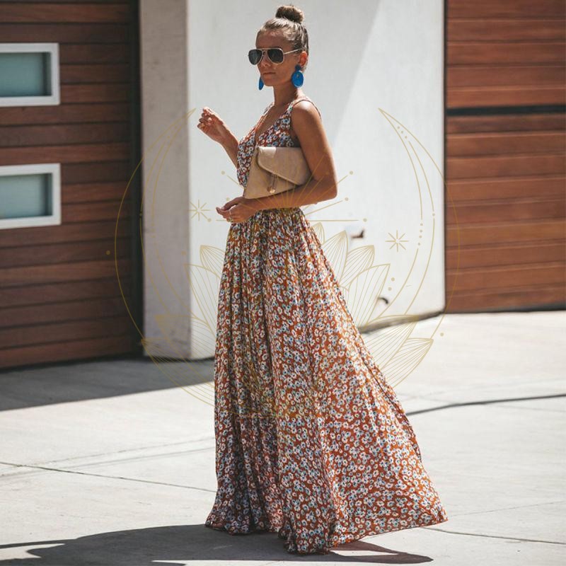 Robe Longue Bohème Chic – Image 3