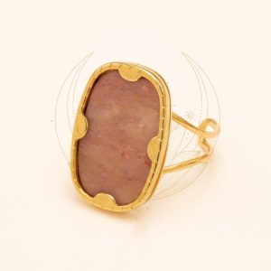 Bague Bohème Rectangulaire