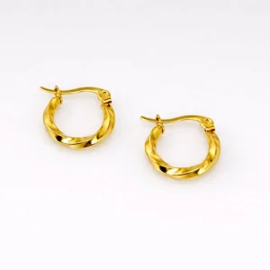 Mini Créoles Torsadées