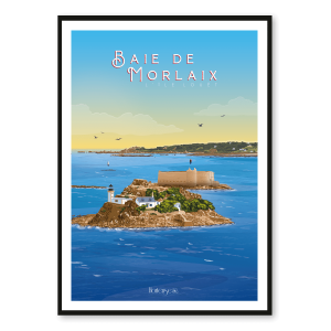 Affiche Baie de Morlaix