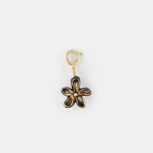 Charms fleur d'Erine noire