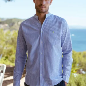 Chemise en seersucker