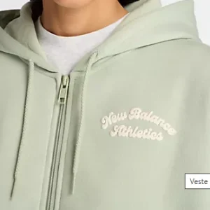 Veste à fermeture à glissière en molleton Linear Heritage - NEW BALANCE