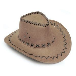Chapeau de Cowboy Croix Beige