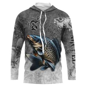 T-shirt Personnalisé Pêcheur Drôle, Cadeau Humour Pêcheur, Pêche de la Carpe - CT08082224