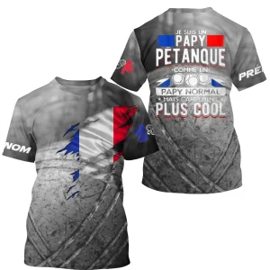 T-shirt, Sweat et Hoodie 100% Coton - Style Unique pour les Passionnés de Pétanque - Exclusivité Alpenext