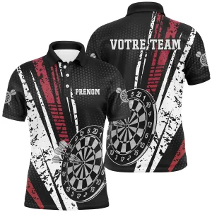 Polo Sportif Darts Design – Style Urbain et Performance pour Joueurs de Fléchettes – Personnalisable – AL12062427