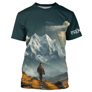 T-Shirt Randonneur Alpin - Immersion Nature & Montagne - Édition Explorateur - CT21022436