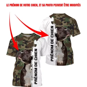 Staffordshire Bull Terrier, Race de Chien Originaire d'Angletterre, T-shirt, Sweat à Capuche Pour Homme, Femme, Cadeau Personnalisé - CTS14042214