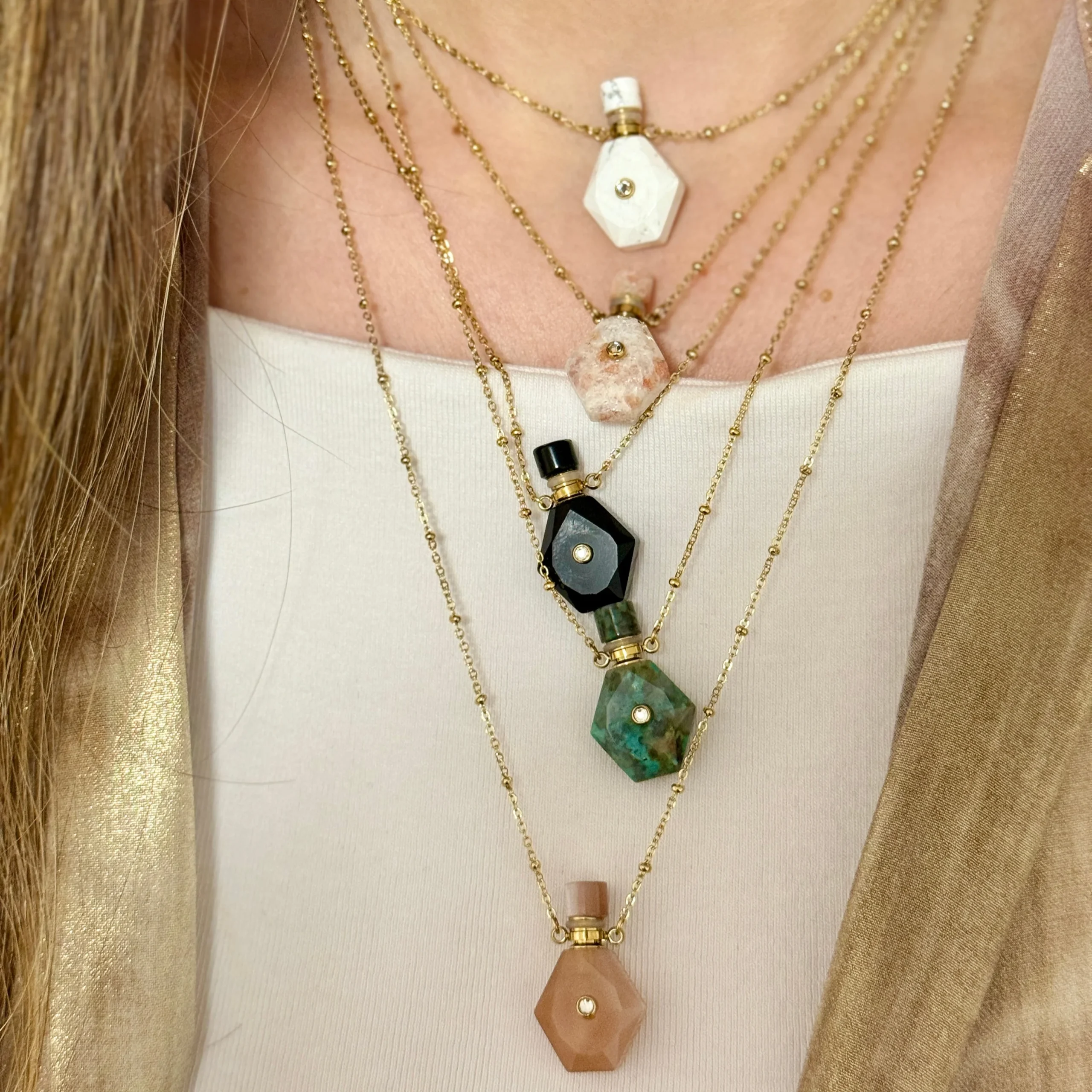 Collier Katarina en Pierre Naturelle – Image 7