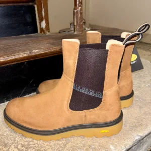 Boots Napapijri Camel Homme – Bottines Marron Chaudes et Confortables pour l’Hiver | Urban Chic