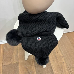 Echarpe JOTT Vancouver Femme – Écharpe Noire Chaude Hiver, Accessoire Mode Chic