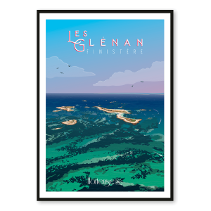 Affiche Les Glénan