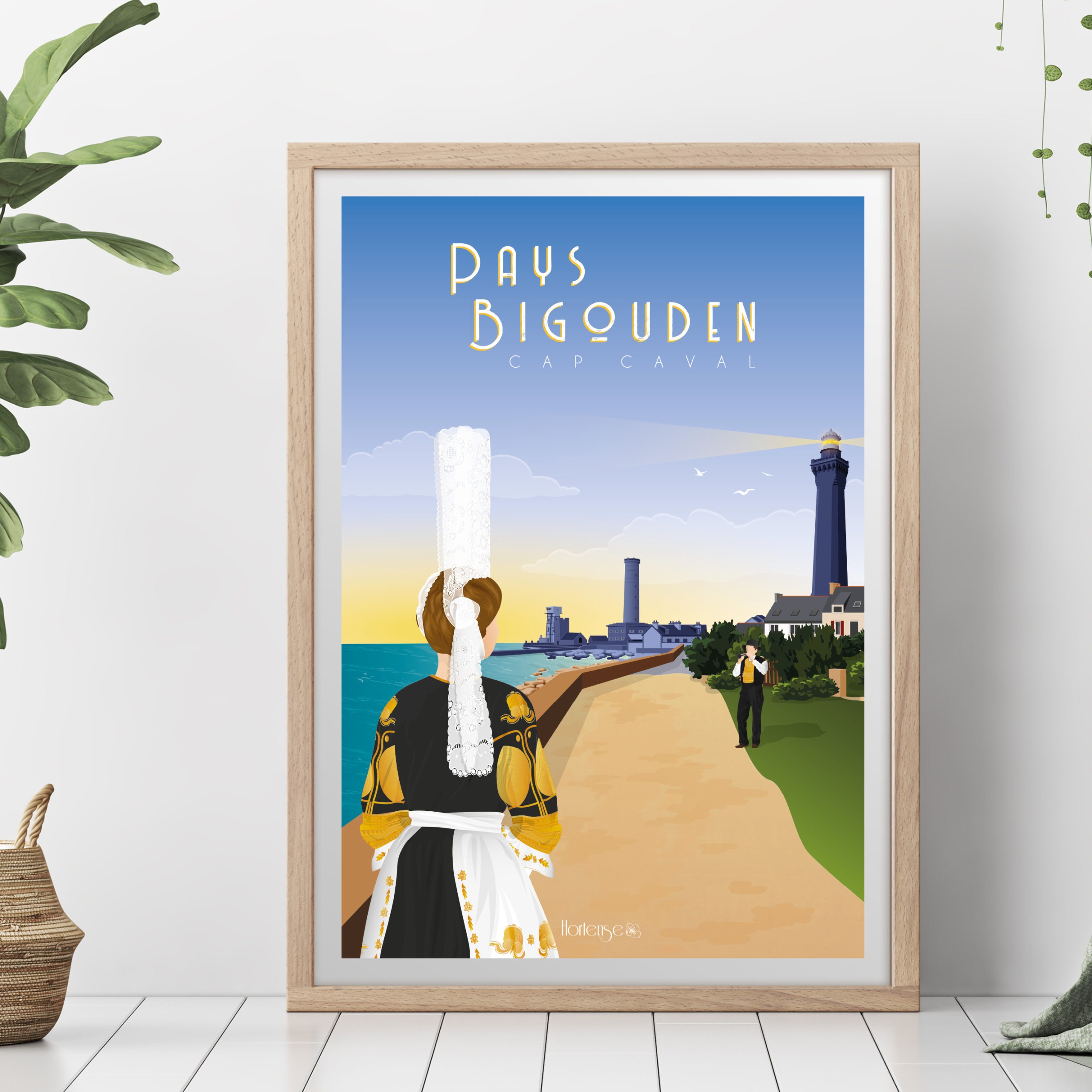 Affiche Pays Bigouden – Cap Caval – Image 2