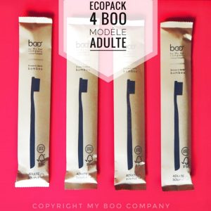 Brosses à dents en bambou adulte – Ecopack