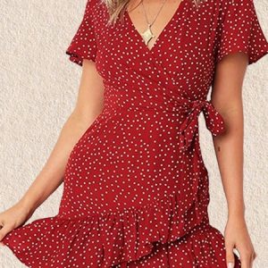 Petite robe à pois