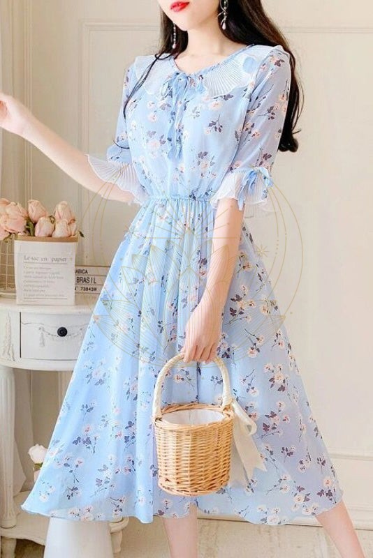 Robe Bohème Col Claudine – Anthelme – Image 4