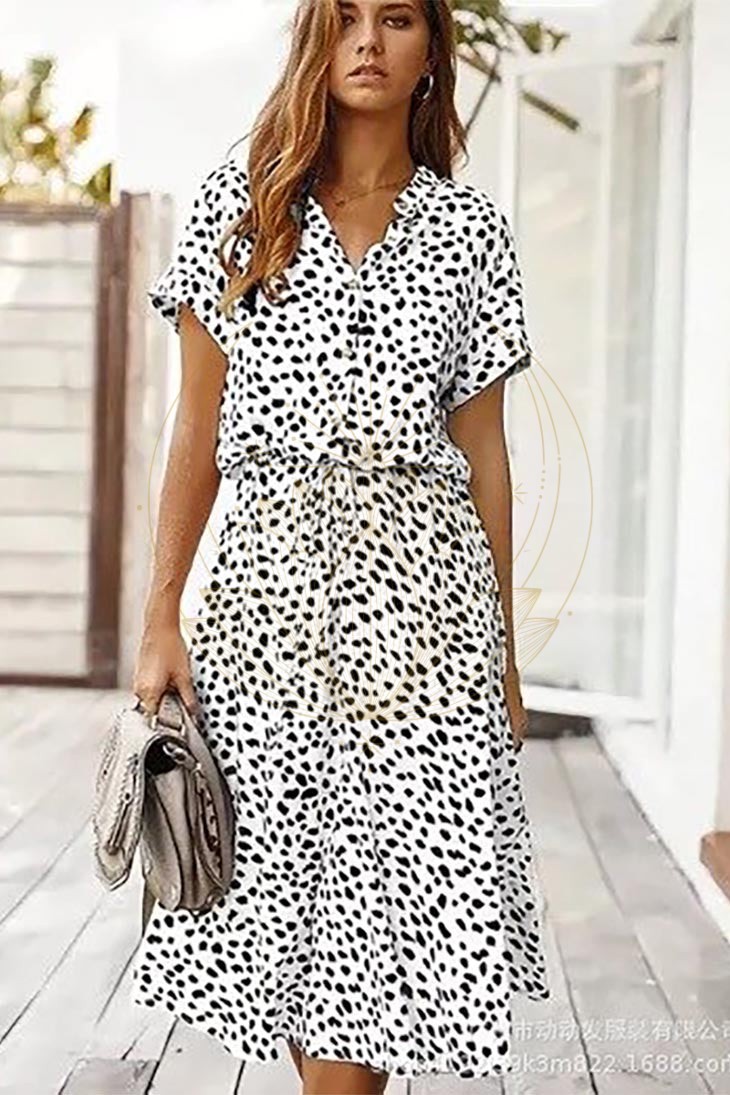 Robe Bohème Léopard – Joséphine – Image 3