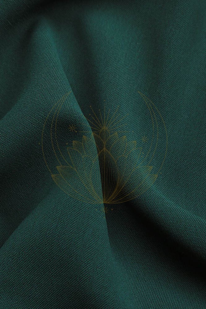 Robe Bohème Plissée Unie – Swann – Image 6