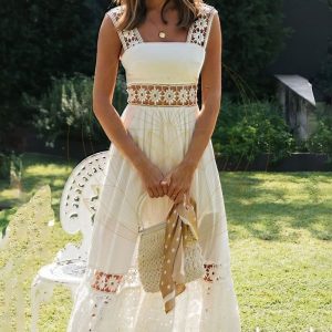 Robe de Mariée Bohème Florale Fluide – Clarence