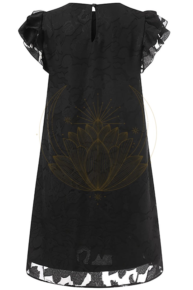 Robe Dentelle Bohème Courte – Clarisse – Image 5