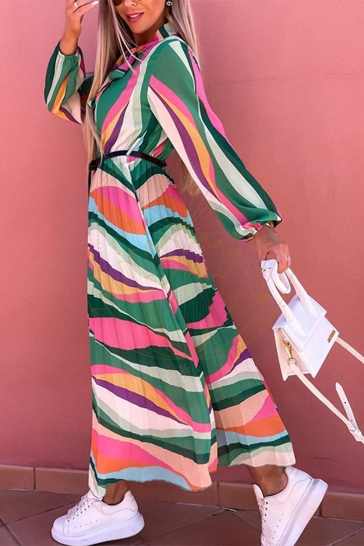 Robe Longue Bohème Colorée – Eve – Image 4