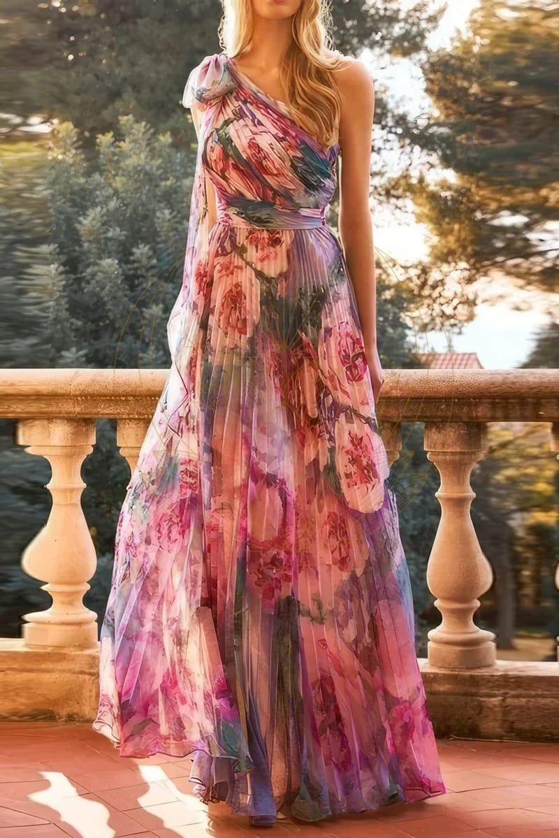 Robe Longue Bohème À Fleurs – Image 2