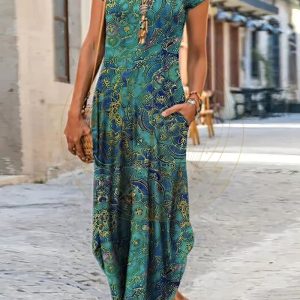 Robe Longue Été Bohème Chic – Daphné