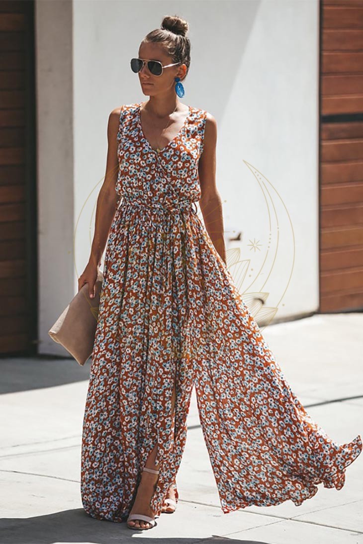 Robe Maxi Longue Bohème – Image 3