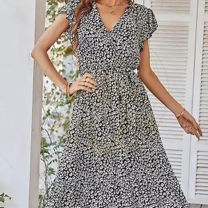 Robe Bohème Chic Rose Poudre – Claire