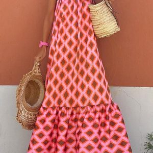 Robe Trapèze Bohème Longue – Clao