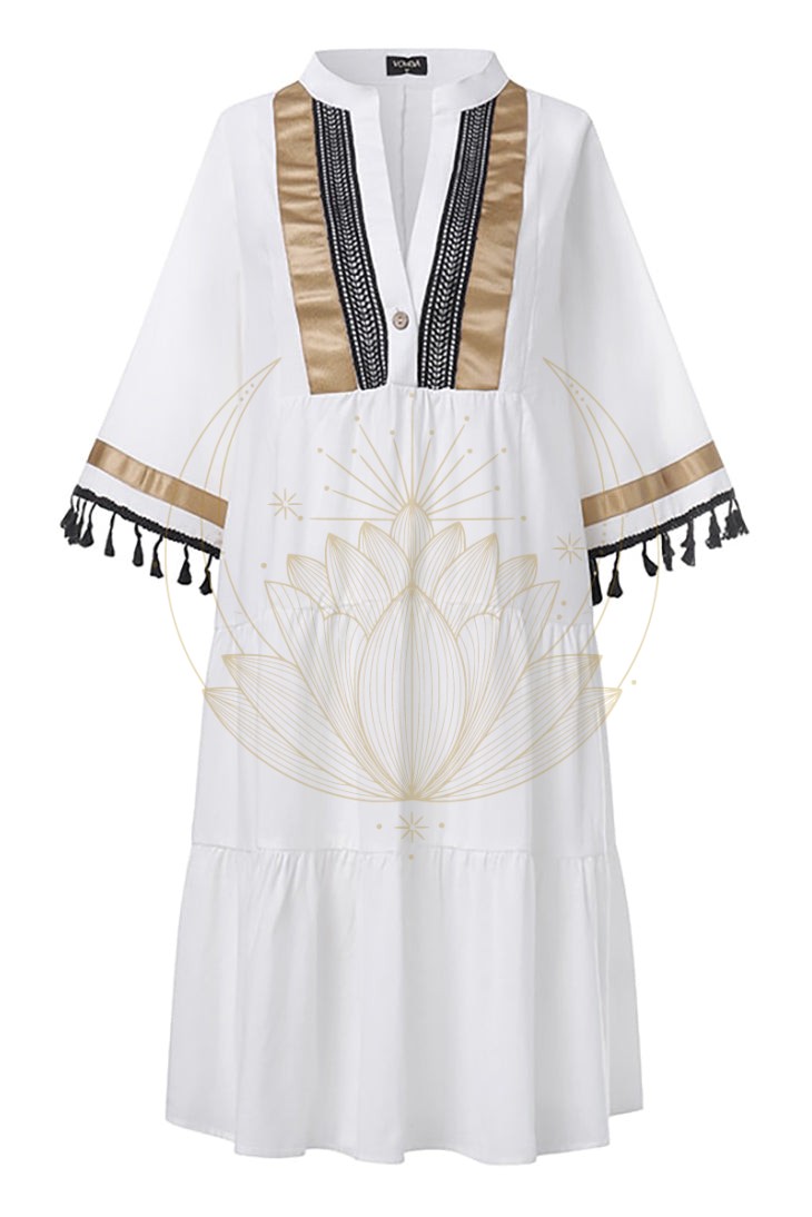 Robe Tunique Bohème – Clémence – Image 3