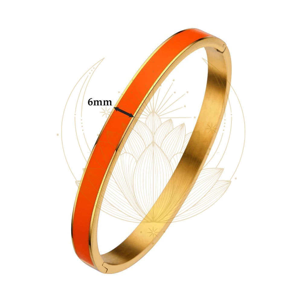 Bracelet doré plaqué en couleur – Image 7