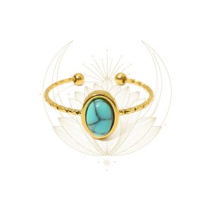 Bague Turquoise Pierre Naturelle