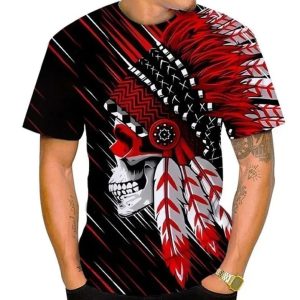 T-Shirt Indien Symbole Ancestral