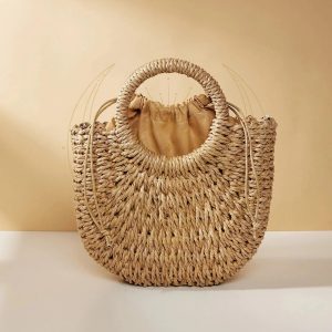 Sac bohème tressé de plage