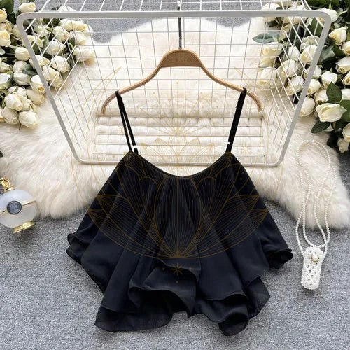 Débardeur femme à volants bohème – Image 5