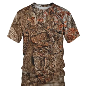 Chasse À L'arc Camouflage, Cadeau Chasseur, Fléche, Automne - VECHAA001