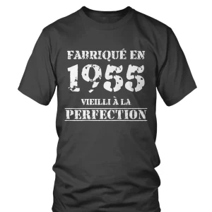 Cadeau Anniversaire, Fête d'Anniversaire, Fabriqué En 1955, Vieilli À La Perfection - VEAGFE1955