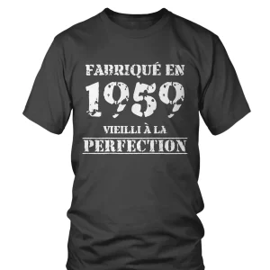 Cadeau Anniversaire, Fête d'Anniversaire, Fabriqué En 1959, Vieilli À La Perfection - VEAGFE1959