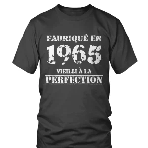 Cadeau Anniversaire, Fête d'Anniversaire, Fabriqué En 1965, Vieilli À La Perfection - VEAGFE1965