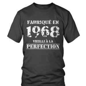 Cadeau Anniversaire, Fête d'Anniversaire, Fabriqué En 1968, Vieilli À La Perfection - VEAGFE1968