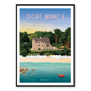 Affiche Port Manec&rsquo;h