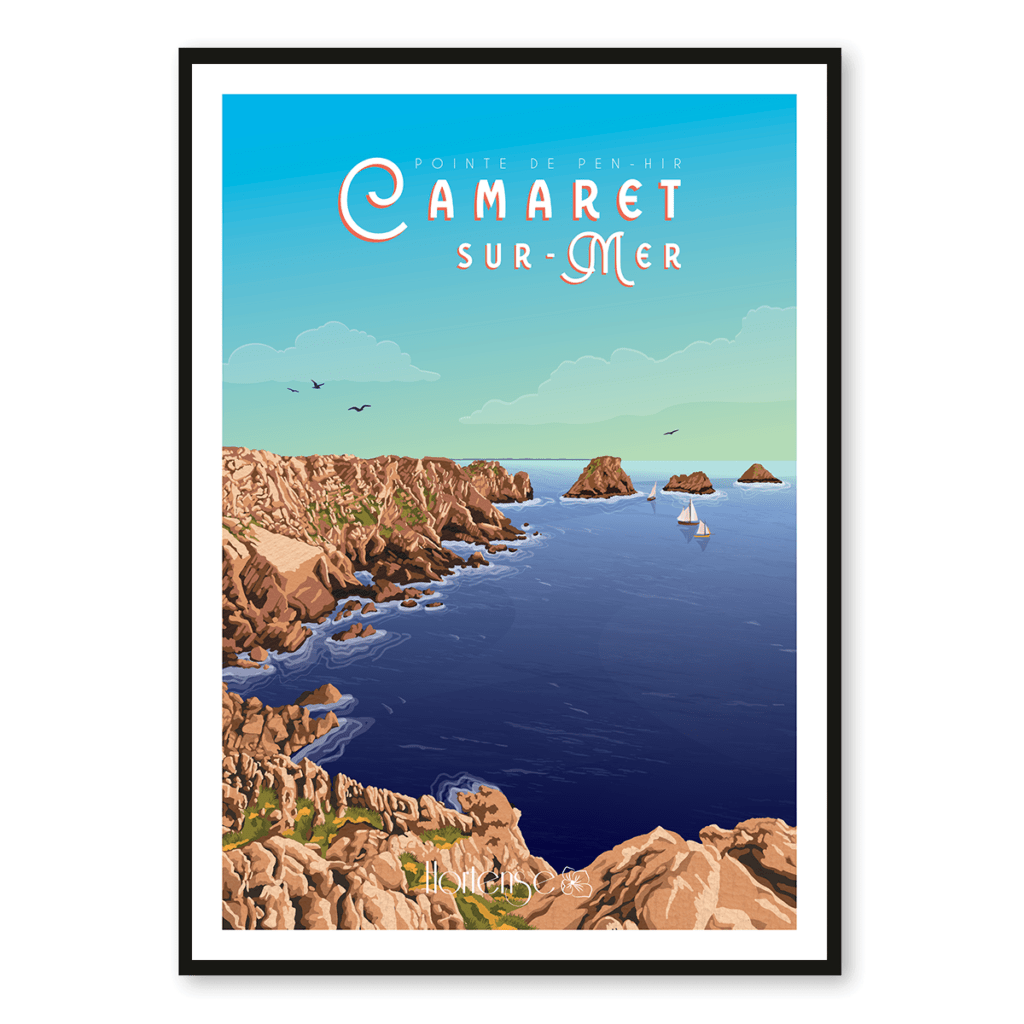 Affiche Camaret-sur-Mer – La Pointe de Pen-Hir